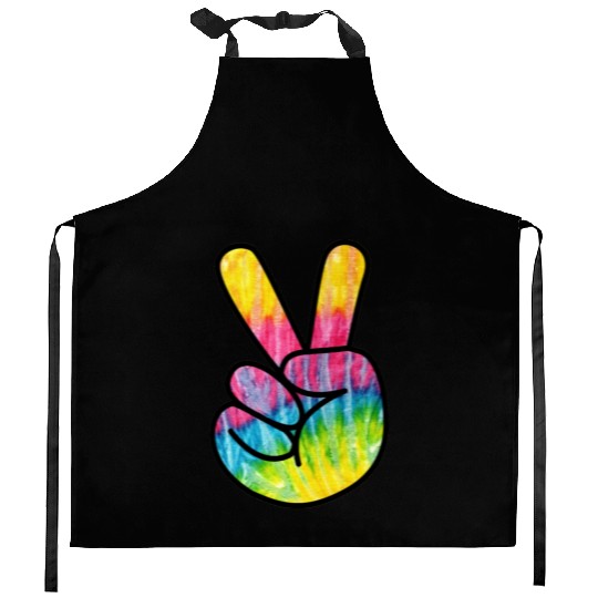 weltfrieden auf erden world peace on earth love170 Kitchen Aprons