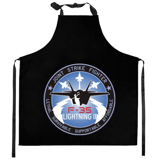 F-35 Lightning II Kitchen Aprons