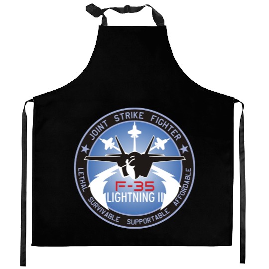F-35 Lightning II Kitchen Aprons