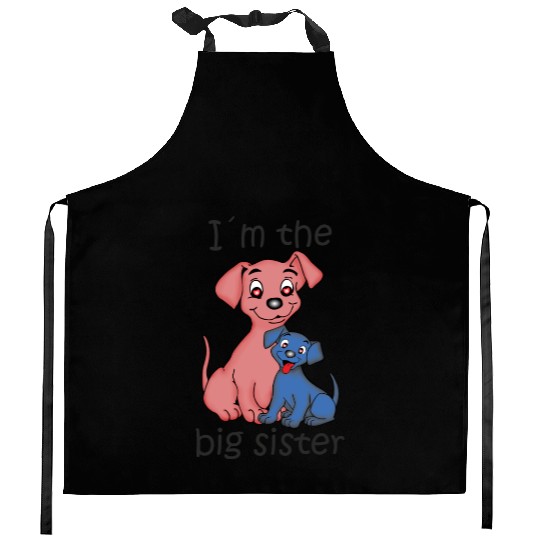I'm the Big Sister Kitchen Aprons