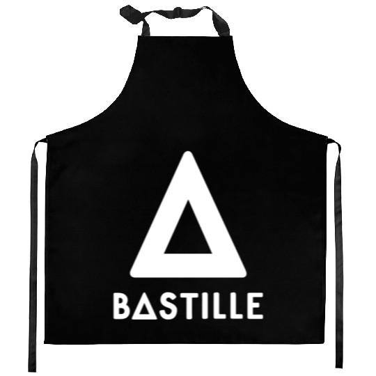 Bastille Rock Band Triangle Logo Kitchen Aprons