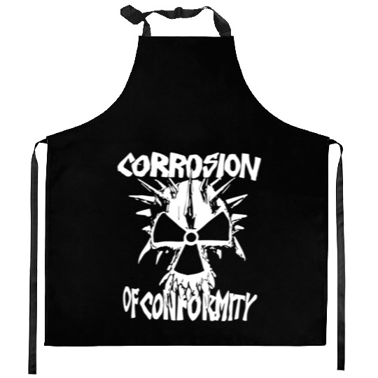 Corrosion Of Conformity Old School Logo Kitchen Aprons