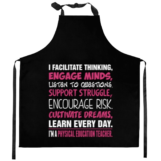 Im A Physical Education Teacher Kitchen Aprons