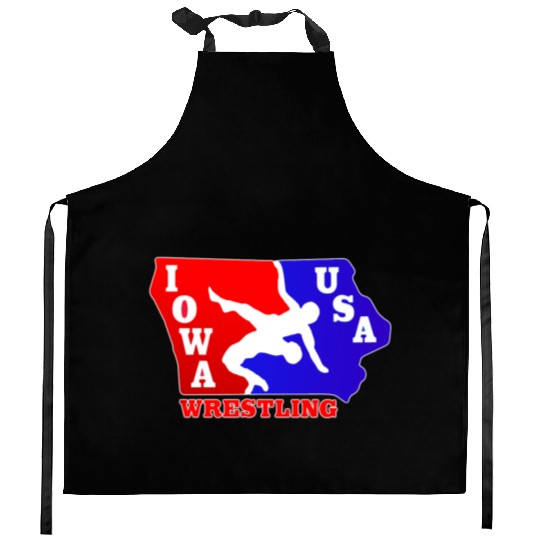 Iowa Team USA Wrestling Kitchen Aprons