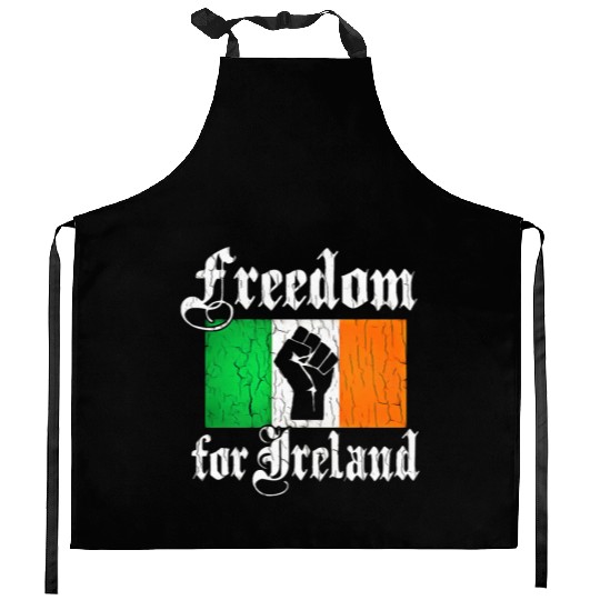 freedom for ireland Kitchen Aprons