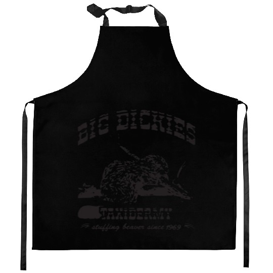 Big Dickies Taxidermy Stuffing Beavers Duck Deer H Kitchen Aprons