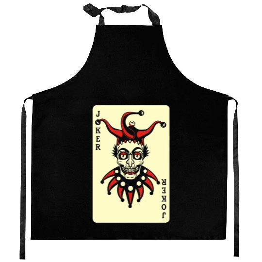 Joker Card Kitchen Aprons