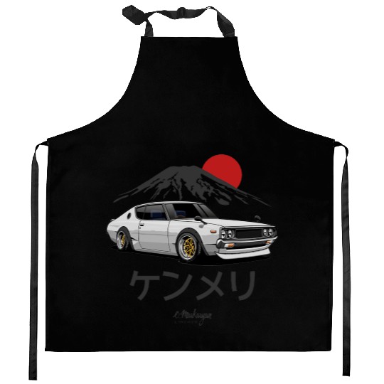 JDM Car Kitchen Aprons