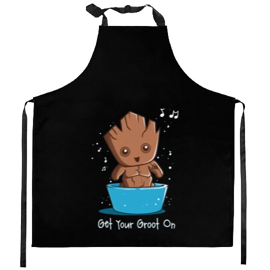 Get Your Groot On Kitchen Aprons