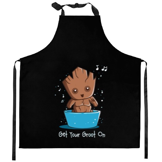 Get Your Groot On Kitchen Aprons