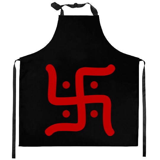 Hindu Swastika Kitchen Aprons