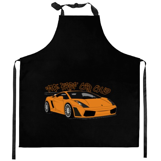 The Fast Car Club Kitchen Aprons