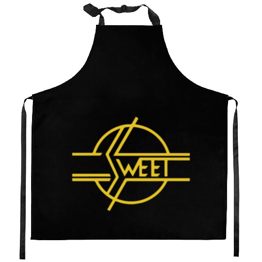New THE SWEET BAND Glam 70s Classic Rock Band 70s Kitchen Aprons
