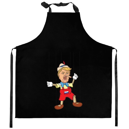 Trump Lying Pinocchio Kitchen Aprons