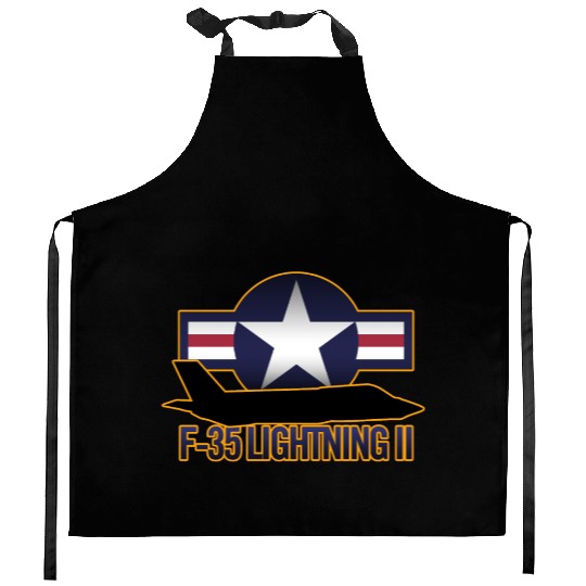 F-35 Lightning II Kitchen Aprons