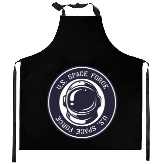 Space Force Kitchen Aprons
