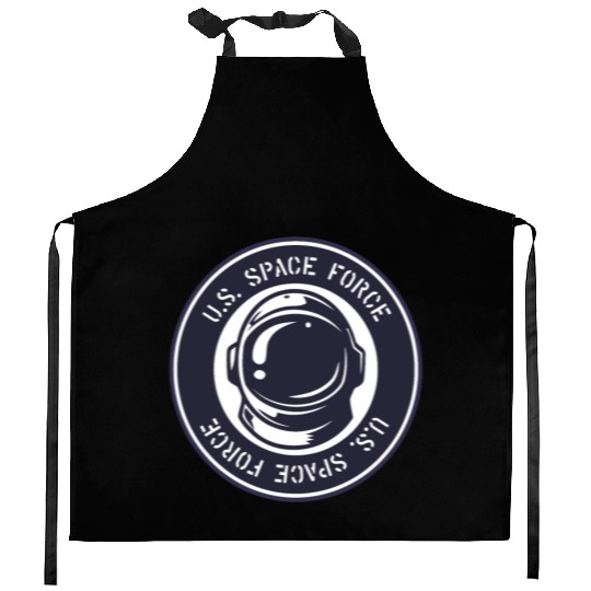 Space Force Kitchen Aprons