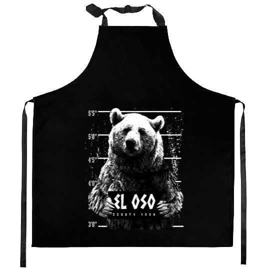 Animal Print - El Oso Kitchen Aprons