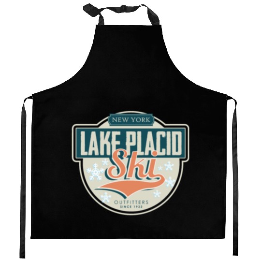 Skiing Ski Ski holidays Skier Lake Placid Outfitte Kitchen Aprons