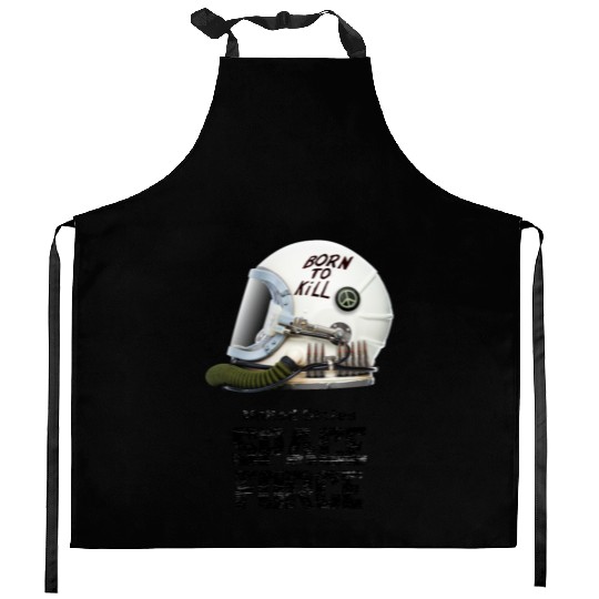 Born To Kill | Space Force Kitchen Aprons