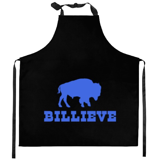 Bills Mafia BillieveShirt - Buffalo Football Kitchen Aprons