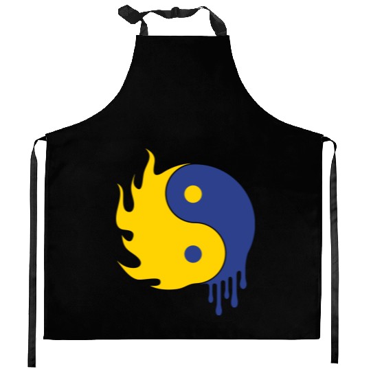 Ying Yang Kitchen Aprons