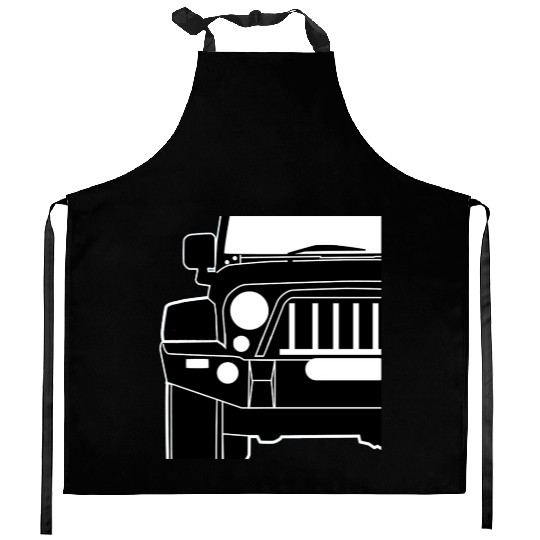 jeep wrang Kitchen Aprons