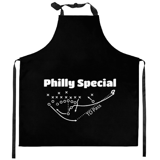 philly special game Kitchen Aprons