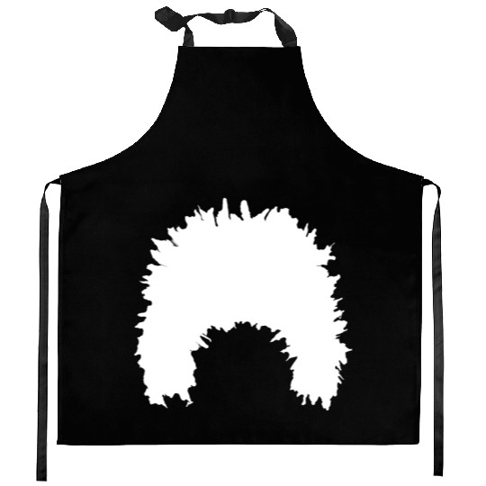 khabib nurmagomedov sheep hat no text white Kitchen Aprons