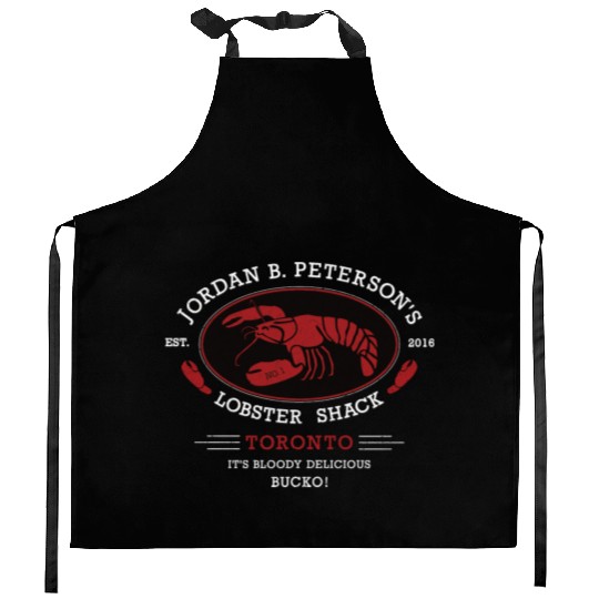 Jordan Peterson - Lobster Shack Bucko Kitchen Aprons
