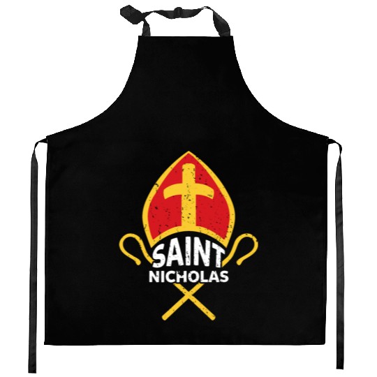 Saint Nicholas Kitchen Aprons