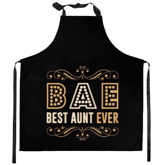 BAE - Best Aunt Ever Sister Niece Nephew Gift Kitchen Aprons
