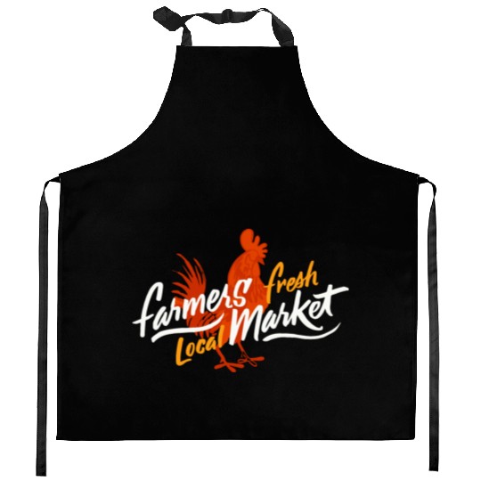 Rooster Farmers Market Kitchen Aprons