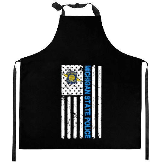 MICHIGAN STATE POLICE Kitchen Aprons