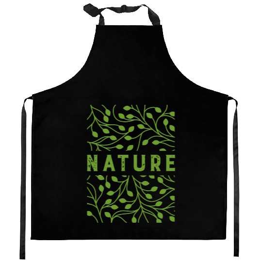 Nature Lover Environment Advocate Gift Idea  Kitchen Aprons