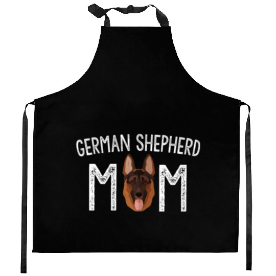 German Shepherd Mom Dog German Shepherd Lovers Gif Kitchen Aprons