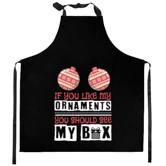 Boobs Sexy Christmas Dirty Naughty Boobs Gift Kitchen Aprons