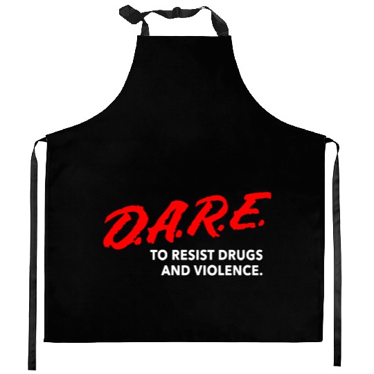 Dare To Resist Drugs Violence Brand New Multiple S Kitchen Aprons