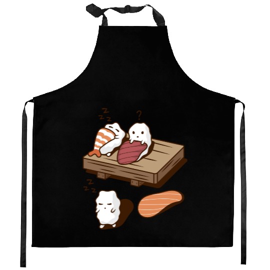 Funny Cute Japanese Food Sushi Kitchen Aprons