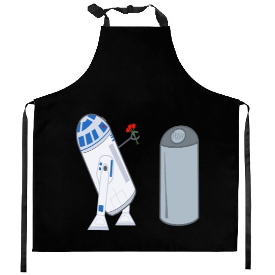 Confused R2D2 Kitchen Aprons