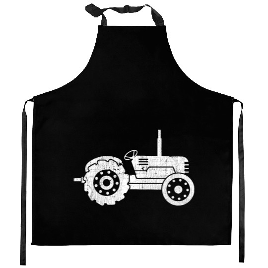 Tractor Driving Farmer Farming Farm Gift Kitchen Aprons