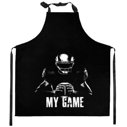 Football American Design USA football Kitchen Aprons Rugby