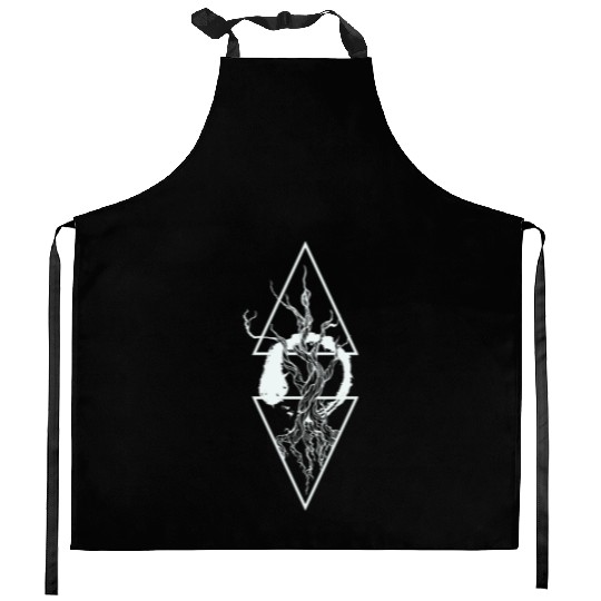 Enso - Circle of togetherness Kitchen Aprons