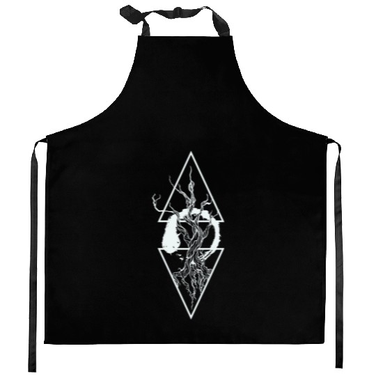 Enso - Circle of togetherness Kitchen Aprons