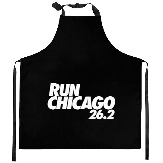 run chicago Kitchen Aprons