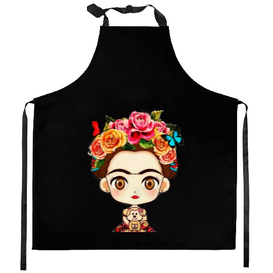 FRIDA KAHLO woman Kitchen Aprons