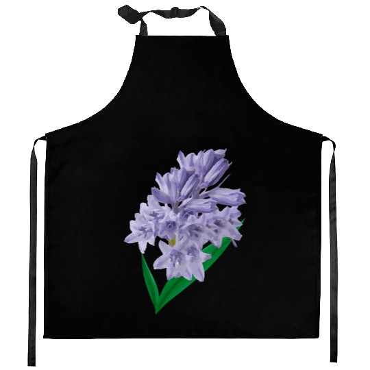 Flower Spring Bluebell Violet - Gift Idea Kitchen Aprons