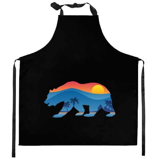 California Bear Kitchen Aprons