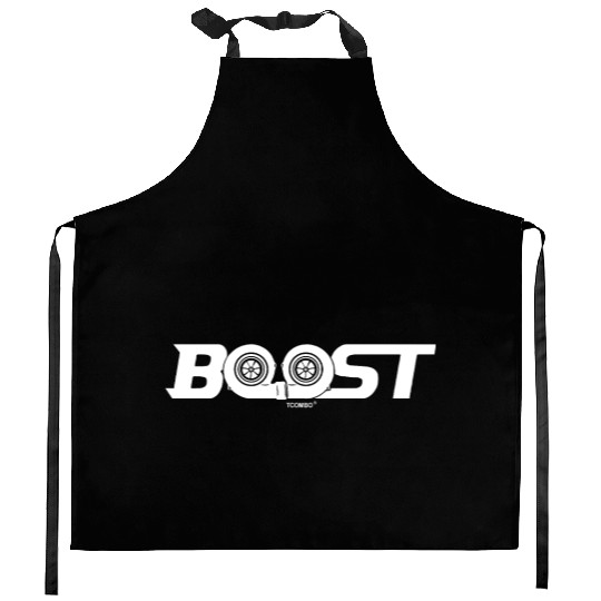 Boost Car Street Racing Turbo Engine Kitchen Aprons