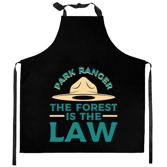 Park Ranger Law Gift Kitchen Aprons